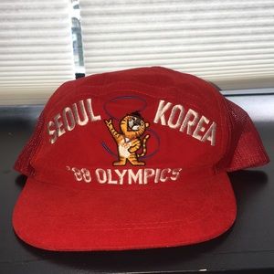 *Vintage* Seoul 1988 Olympics Logo Snap-Back